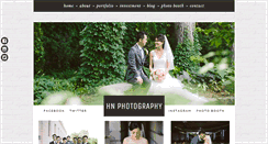 Desktop Screenshot of hnphotography.com